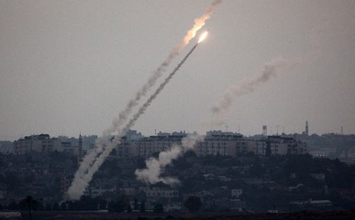 Шквал ракет из Газы: видео