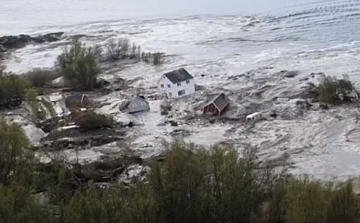 Норвегия: оползень унес в море жилой поселок