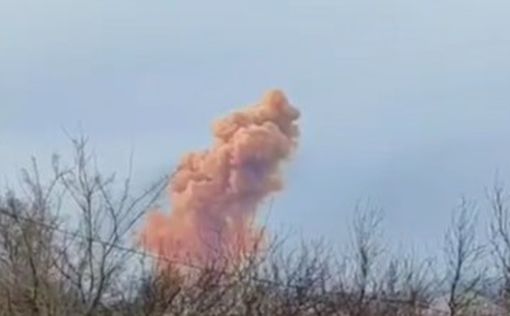 Взрыв цистерны с азотной кислотой в Рубежном сняли на видео