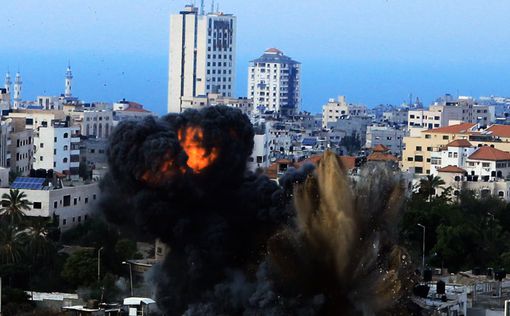 Видео: взрыв здания службы внутренней безопасности ХАМАСа