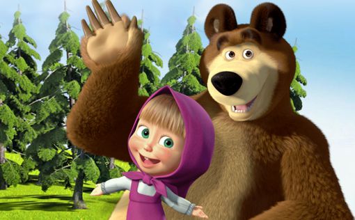 "Маша и медведь" стал самым популярным мультфильмом в мире