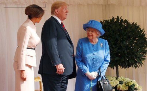 Дональд Трамп встретился в Виндзоре с Елизаветой II