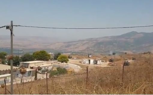 Видео: артиллерийский огонь ЦАХАЛа по Ливану