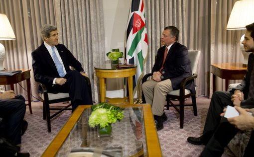 Керри обсудил с Абдаллой II мирный процесс и кризис Сирии
