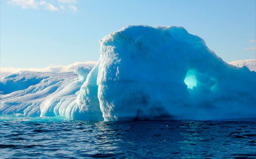 Талый лед Гренландии поднимает уровень мирового океана