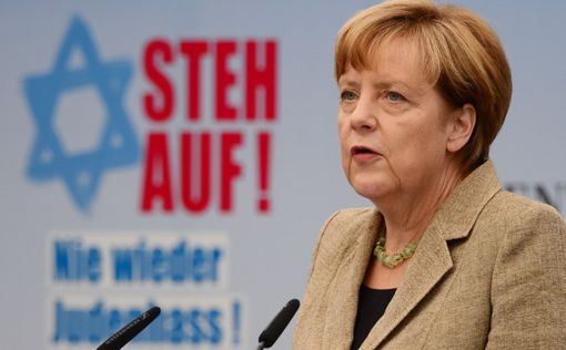 Меркель: тот, кто нападёт на еврея - нападает на Германию!