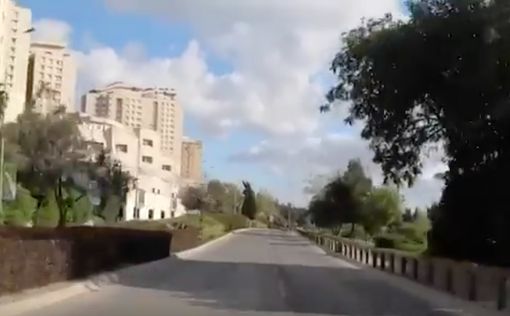 Видео: опустевшие дороги на Песах в Израиле