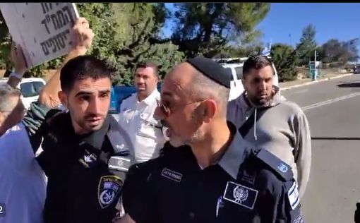 Полиция разогнала акцию протеста семей погибших возле Кнессета