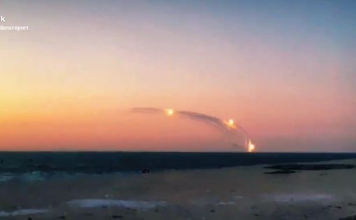 Запуск крылатых ракет из Севастополя