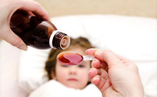 Фальшивый сироп лечит кашель у детей