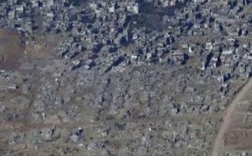 Аэрофотосъемка: целые кварталы городов Газы сравняли с землей