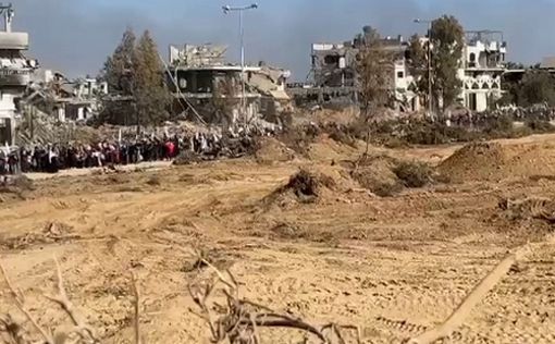 Толпы палестинцев бегут из больницы Шифа по гуманитарному коридору