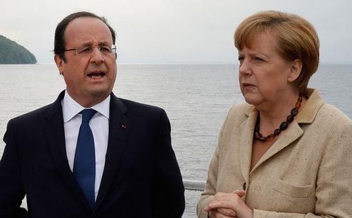 Олланд и Меркель пригрозили дальнейшими санкциями РФ