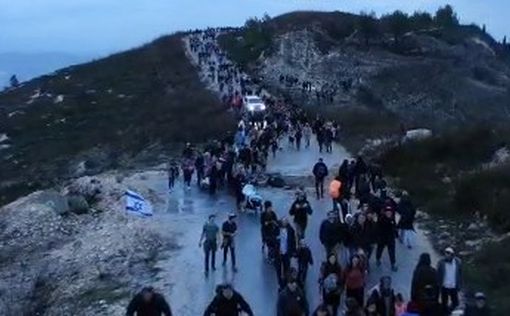 Марш на Хомеш объединил тысячи израильтян
