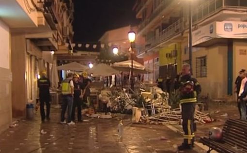 Испания: в результате взрыва пострадало около ста человек
