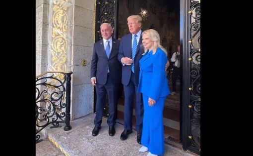 "Заходите": Трамп тепло приветствует Нетаниягу и его жену Сару