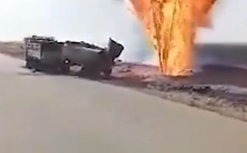 В Сирии на нефтепроводе вспыхнул пожар: фото, видео