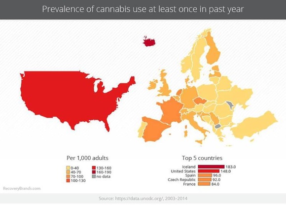 В каких странах больше всего курят марихуану наркотики курить