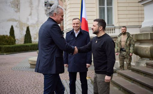 Президенты Украины, Польши и Литвы подписали декларацию Люблинского треугольника