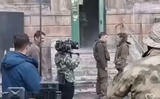 Россияне снимают фильм о Мариуполе “на костях” убитых украинцев