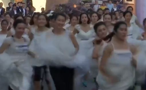 Тайские невесты сразились в гонке за свадебный приз