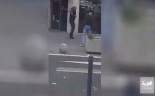 Видео ликвидации террориста в Авиньоне