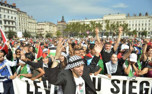 Париж: задержаны участники антиизраильского митинга