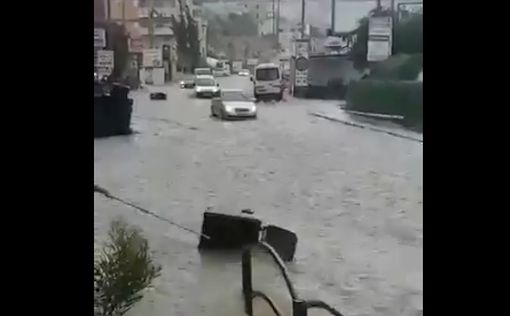 Безумные наводнения на севере Израиля