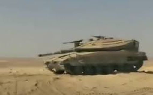 СМИ: танк ЦАХАЛа прорвал заграждение на границе с Ливаном