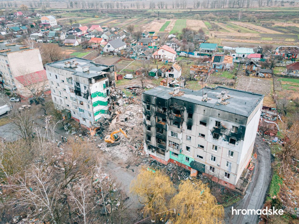Фото и видео, как сейчас выглядит поселок Бородянка