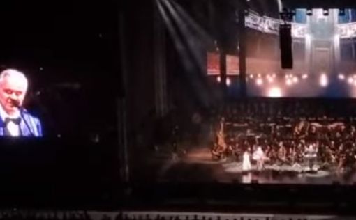 20 тысяч на концерте Андреа Бочелли в Израиле