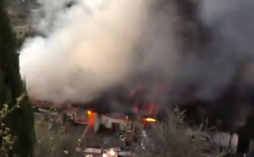Сильный пожар в районе Иерусалима, эвакуирован мошав Ора