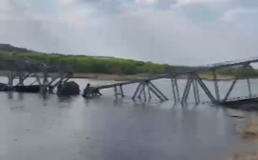 Силы РФ разрушили еще один мост в Северодонецке