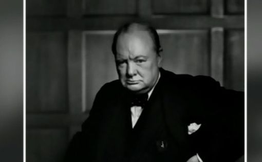 Похищена одна из самых знаменитых фотографий Черчилля