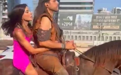 Звезды детского ТВ оштрафованы за то, что ехали по шоссе Аялон на лошади