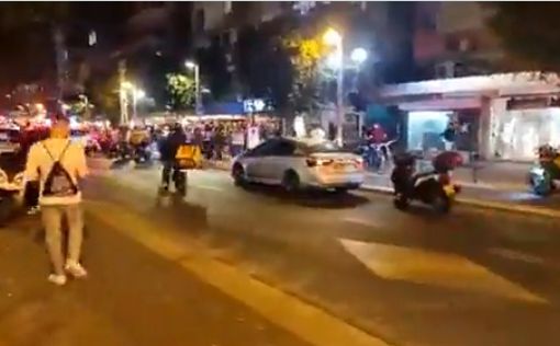 Видео: солдаты и полицейские с оружием в центре Тель-Авива