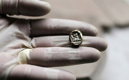 В Нацерете нашли 3000-летнего египетского скарабея