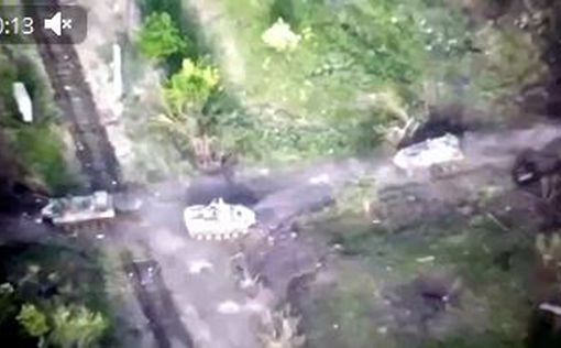Видео: львовские десантники подрывают технику россиян
