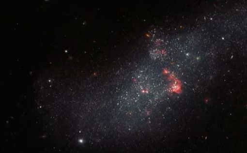 Телескоп Хаббл обнаружил "карликовую" галактику