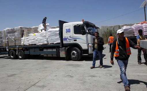 Израильский водитель блокировал провоз товаров в Газу