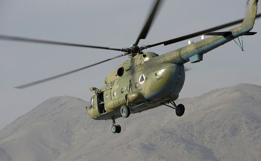 Вертолет ВВС Росии попал под огонь в Сирии