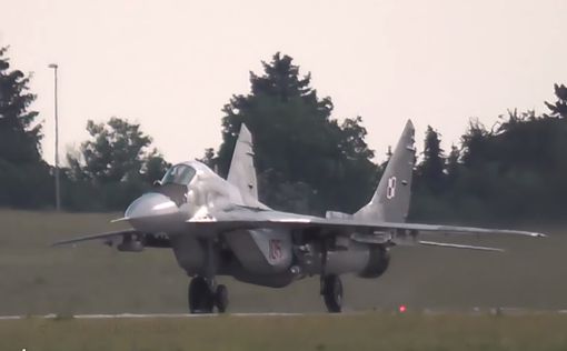 На востоке Польши разбился истребитель МиГ-29