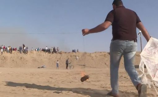 Из Газы запущены десятки "огненных шаров" в Израиль