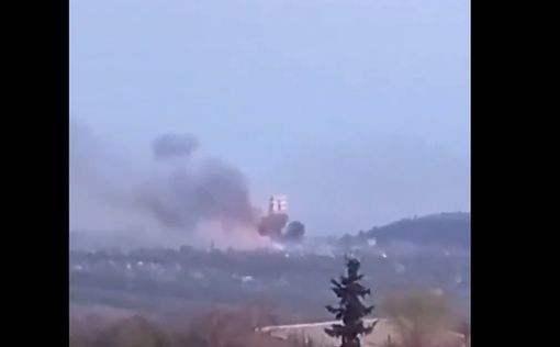 В Луганской области взорвался склад с российскими боеприпасами