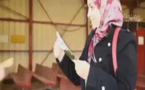 Палестинцам раздают огурцы вместо ножей