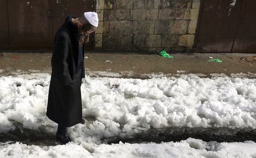Иерусалим готовится к снежной буре