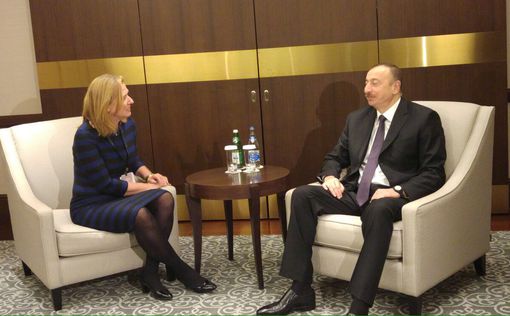 Ципи Ливни встретилась с президентом Азербайджана