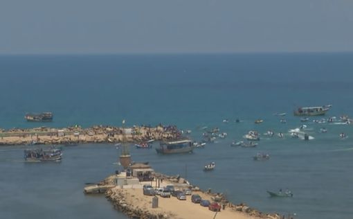 Палестинцы пытались добраться до морской границы Израиля