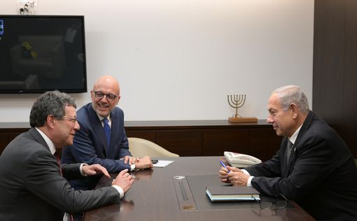 Нетаниягу встретился с членами Американского еврейского комитета | Фото: Амос Бен-Гершом, GPO.