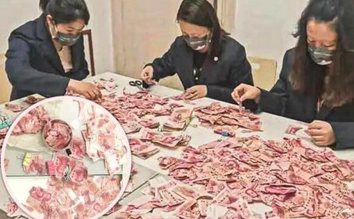 Сумасшедшая китаянка заставила банковских работников поработать